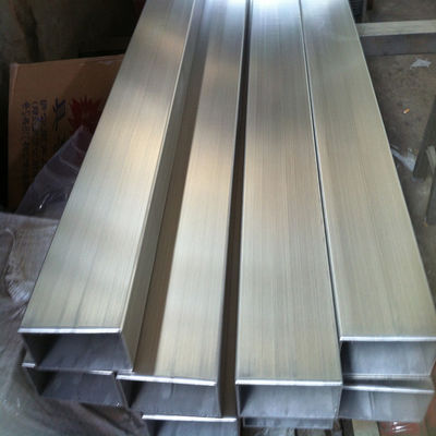 Welder ERW Approved Excellent Heat Resistance Polished Stainless Steel 40 x 10 Rectangular Capillary Square Tube