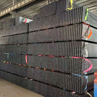 Non-oiled Galvanized Coating Stainless Steel Thin Wall Square Tube 10 x 20 20x30 mm Rectangular Hollow Tubular Steel Pipe