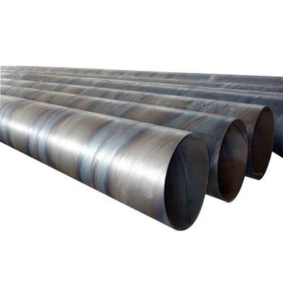Decoiling Carbon Steel Pipe Tube Mild Spiral Weld Hollow Section Support Customized Welded with ROUND Section Shape