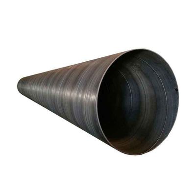 Decoiling Carbon Steel Pipe Tube Mild Spiral Weld Hollow Section Support Customized Welded with ROUND Section Shape