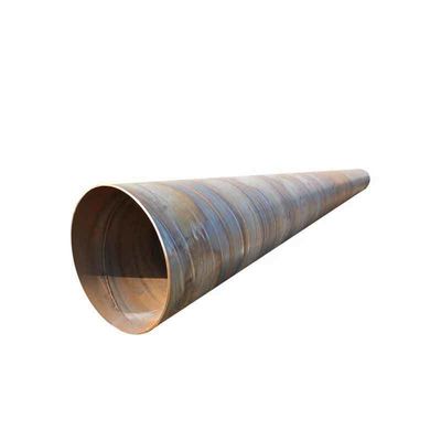 Decoiling Carbon Steel Pipe Tube Mild Spiral Weld Hollow Section Support Customized Welded with ROUND Section Shape
