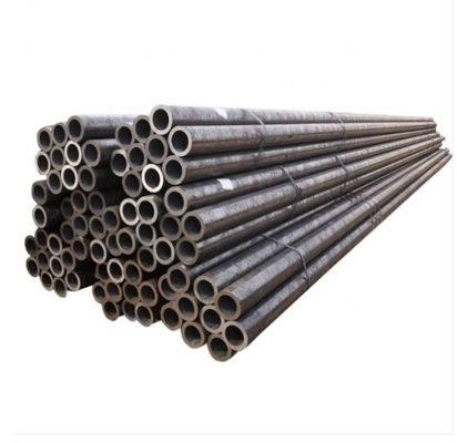 API Pipe Non-oiled ERW Steel Pipe Carbon Round DIN17175 St37 Welded Steel Square Tube with 12M Length