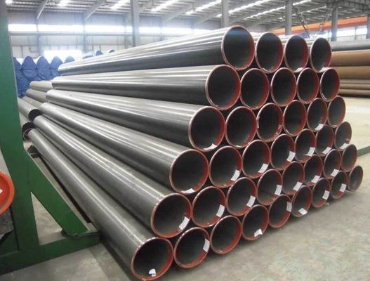 6 Meter Welded Steel Pipe Round Carbon Steel Welded Pipe Q235 Q275 Q345 ERW Iron Pipe Oiled or Non-oiled Slightly Oiled
