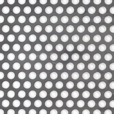 304 Stainless Steel Hexagonal Round Micro Perforated Sheet with Customized Length and Perforated Technique