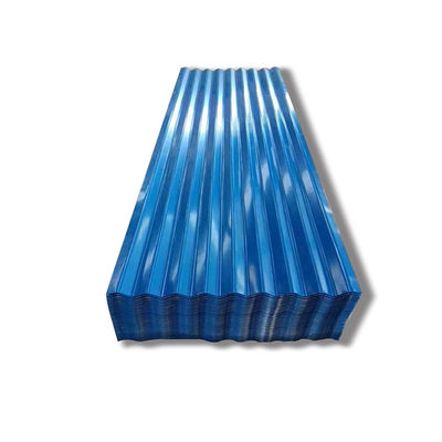 Customized Color Ral Color 1mm 2mm 4 x 8 Feet Galvanized Metal Corrugated Steel Roofing Sheets for Metal Building Materials