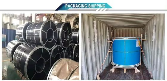 5012 Blue Yellow White PPGI Coils Color Coated Steel Coil with Punching Processing Service