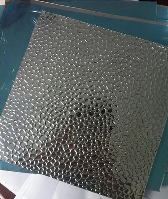 Staninless Steel Sheet Thickness 0.1-200mm Orange Peel Pattern SUS 304 Grade Good Embossed Coils Foils Insulation Board