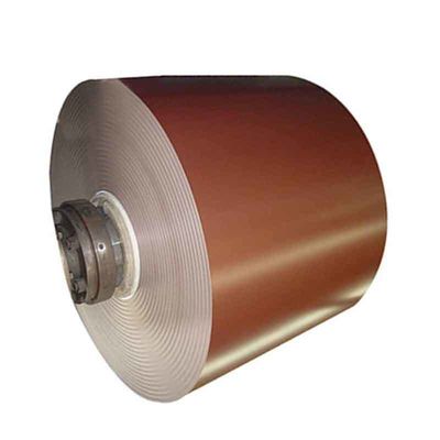 Width 1001-1250mm Zhongyu Customized Galvanized Steel Coil Prepainted Steel Coil PPGI with Ral 8019 Tolerance ±1%