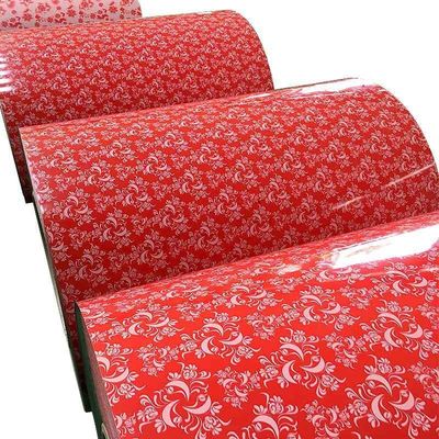 ISO9001 Certified Zhongyu Flower PPGI Prime Coils Roofing Sheets with Galvanized Steel Prepainted in All RAL Color