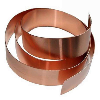 Thin Copper Foil Conductive Strip Roll for Industrial Lithium Batteries-Industrially Processed and Bending Cutting Services