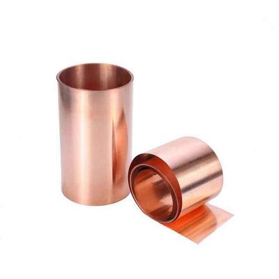 Thin Copper Foil Conductive Strip Roll for Industrial Lithium Batteries-Industrially Processed and Bending Cutting Services