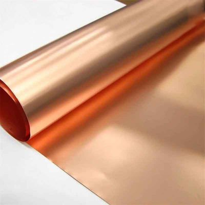 Thin Copper Foil Conductive Strip Roll for Industrial Lithium Batteries-Industrially Processed and Bending Cutting Services