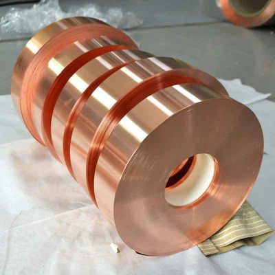 Thin Copper Foil Conductive Strip Roll for Industrial Lithium Batteries-Industrially Processed and Bending Cutting Services