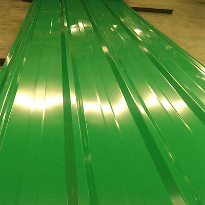 Width 762-2000mm Color Zinc PPGI PPGL Corrugated Roof Sheet Supply 0.14mm 0.15mm 0.20mm 0.22mm for Durable Roofing