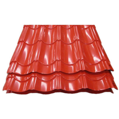 Ral Color Coated Corrugated Roof Sheet Metal Roofing Sheet Zinc Galvanized Steel Coil PPGI Customized Color ASTM Standard