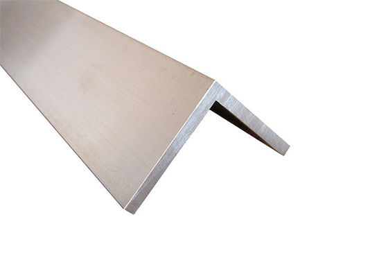 400 Series 75x50mm 316l Stainless Angle Line Structural Angle Bar Steel for Building Surface HL