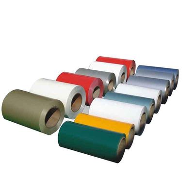 Custom PPGI Steel Coil Customers Samples Color RAL 0.1-3mm Hot Dipped Galvanized Color Coated Plate Zhongyu Steel