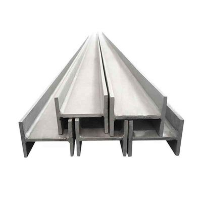 12m Customized Length Stainless Steel H-Beams with Shop Primer and Shot Blasting