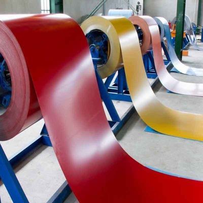 1251-1500mm Width Industrial-grade Customized Galvanized Steel Coil Punching Processing Service Ppgi With Ral 9016 For Your