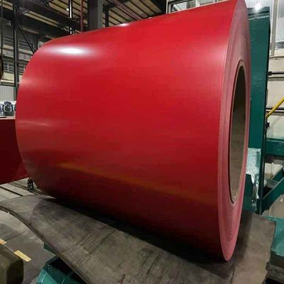 Punching Service Color Coated Prepainted Galvanized Steel Coil PPGI Steel in Standard Package for Processing and Service