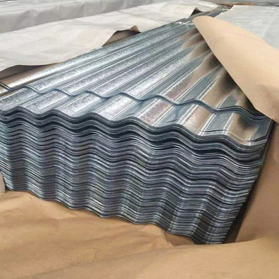 DX52D Z140 Z100 20 Gauge Galvanized PPGI Color Corrugated Roofing Sheet White Board Steel Roof Sheet with ASTM Standard