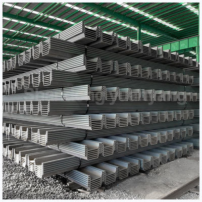 Cold Formed Stainless Carbon Steel Sheet Pile 12 Meter Type 3 with Standard AiSi ASTM bs DIN GB JIS EN
