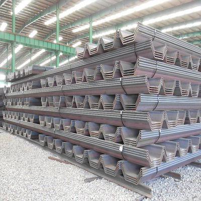 Cold Formed Stainless Carbon Steel Sheet Pile 12 Meter Type 3 with Standard AiSi ASTM bs DIN GB JIS EN