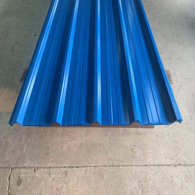 PPGI Corrugated Galvanized Iron Zinc Metal Roof Sheet Panels with Punching Processing Service and Customized Color
