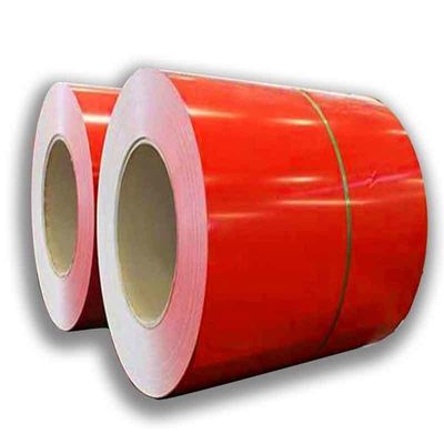 Ral 9002 Ral9001 PPGI Coils Printed Color Coated Steel Coil in White with Tolerance ±1% and Ral Standard Color