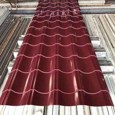 Multiple Tile Type Corrugated Sheet Gauge 26 Zinc Coating Aluminium 60g Steel Plate For Ppgl Coils Cold Rolled