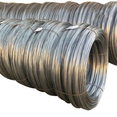 High Carbon Steel Wire Rod for Pre-Tensioning in Flood Control Retaining Wall Galvanized Customized Diameter Q235B Q235C