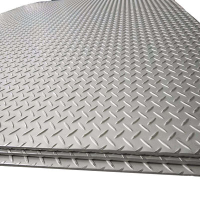 BA Surface Finish Stainless Steel Decorative Checkered Sheet Plate with ASTM Standard and Hot Rolled/Cold Rolled Technique