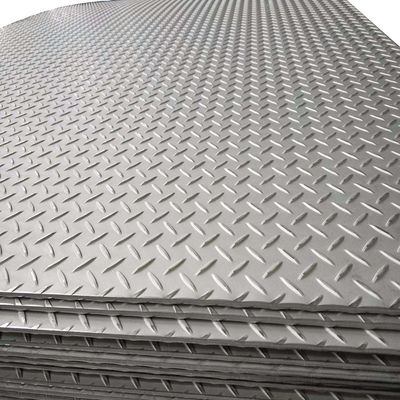 BA Surface Finish Stainless Steel Decorative Checkered Sheet Plate with ASTM Standard and Hot Rolled/Cold Rolled Technique