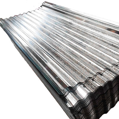 strength Steel Plate Zinc Galvanized DX51D DX52D 20 gauge corrugated metal roofing sheet for Custom Corrugated Roof Sheet