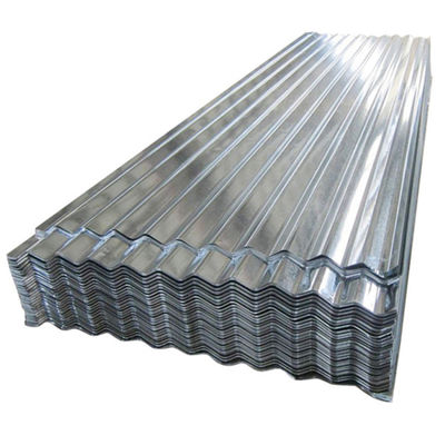 strength Steel Plate Zinc Galvanized DX51D DX52D 20 gauge corrugated metal roofing sheet for Custom Corrugated Roof Sheet