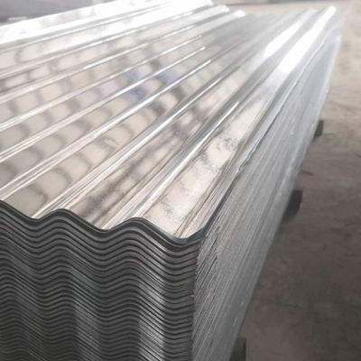 strength Steel Plate Zinc Galvanized DX51D DX52D 20 gauge corrugated metal roofing sheet for Custom Corrugated Roof Sheet