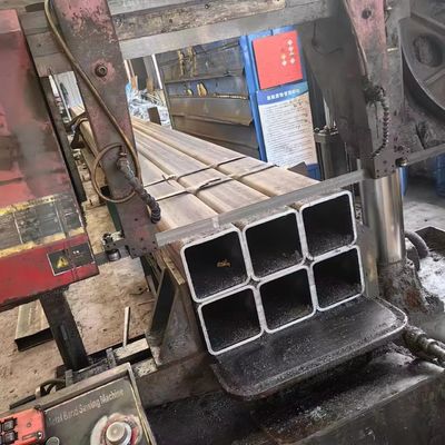 High Temperature Resistance 40x40 mm Carbon Square Steel Seamless Pipe 12M Length for Length 12M Decoiling and Processing