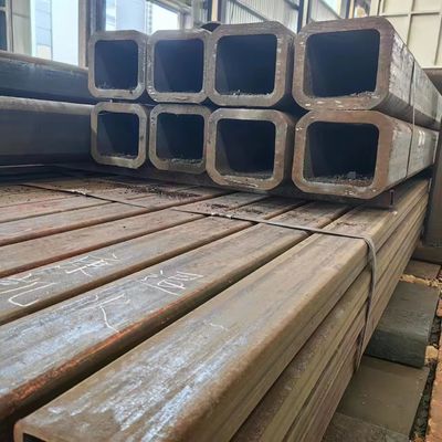 High Temperature Resistance 40x40 mm Carbon Square Steel Seamless Pipe 12M Length for Length 12M Decoiling and Processing