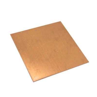 60mm Thick Copper Plate Sheet C17200 C17500 C5191 with Customized Width and Affordable Prices