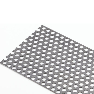 Stainless Steel 304 409L Perforated Sheet in 0.6mm 0.8mm 2mm Thickness for Customized Length Industrial Applications