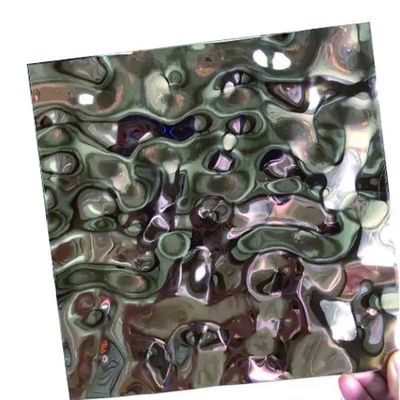Cutting Service 2B Surface Stainless Steel Sheet for Mirror Hammer Corrugated in 300 Series
