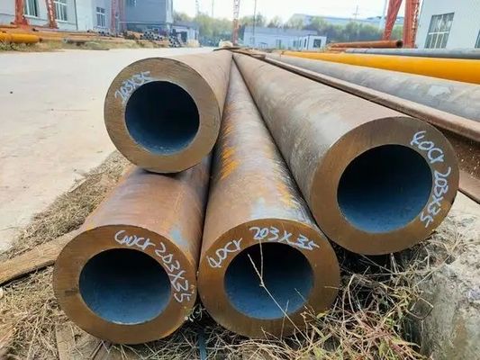 Slightly Oiled Seamless Carbon Steel Pipe for Construction in Round Square and Rectangle Pipes Various Shapes