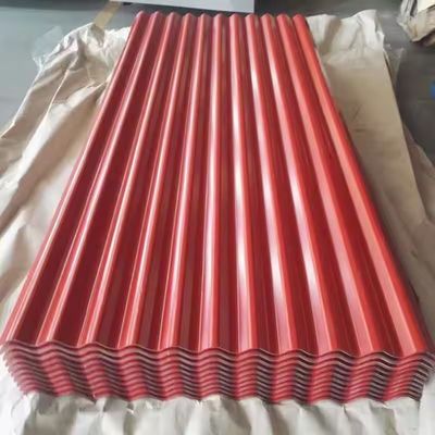 Full Hard Corrugated Roof Plate PPGI Roofing Sheets Galvanized Steel Sheet According to Customer Requirements