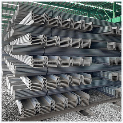 Competitive U-type and Z-type Steel Sheet Piling for 12m Cofferdam Construction Materials