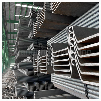 Competitive U-type and Z-type Steel Sheet Piling for 12m Cofferdam Construction Materials