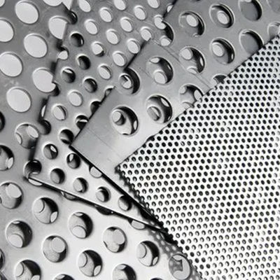 High Purity Slotted Hole Perforated Sheet Metal Workshop with NO.1/2B/BA/NO.4/8K/SB/HL/Embossed/Etched/Decorated Surface