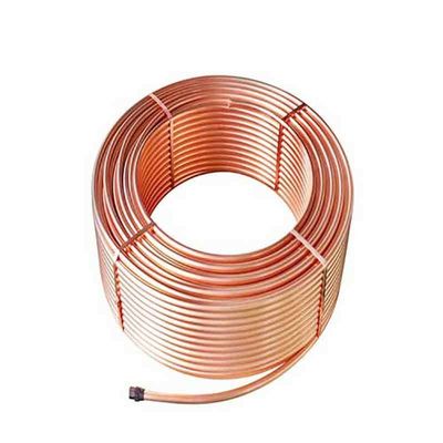 Non-Alloy Copper Tube for Seamless Cooling Solutions in Various Industries Wall Thickness 0.1mm 50mm