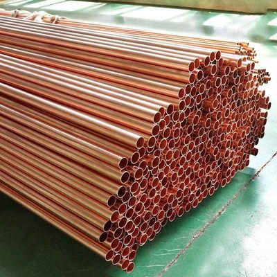 Non-Alloy Copper Tube for Seamless Cooling Solutions in Various Industries Wall Thickness 0.1mm 50mm