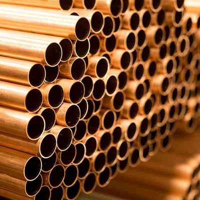 99.90% Cu ASTM B75 Copper Nickel Sch XS Seamless Hydraulic Conduction Steel Pipe 3/8&quot; 1/2&quot; Seamless Fluid Pipe Copper Tube