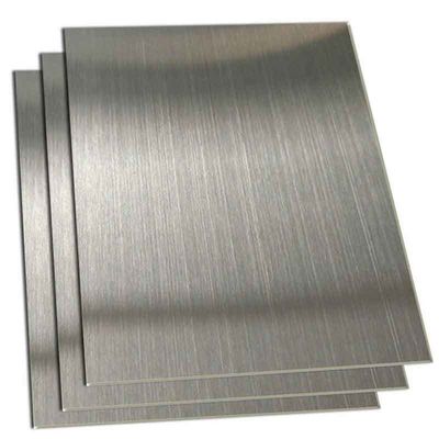 Brushed Hairline Textured Finish 304 SS Plate with Customer's Requested Thickness and ASTM AISI GB JIS DIN BS Standard